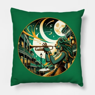 JazzFest Goddess Pillow