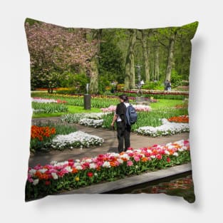 Keukenhof Tulip Festival, Holland Pillow