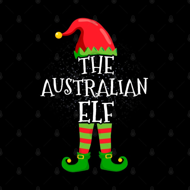 Australian Elf Family Matching Christmas Group Funny Gift by silvercoin