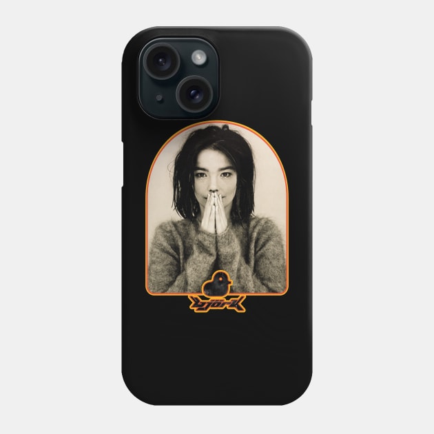 Björk >>>> Aesthetic 80s Phone Case by BurogArt