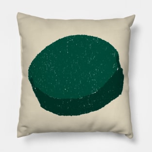 green tab Pillow