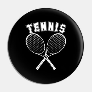 Tennis Rackets Outdoor Sport Pin