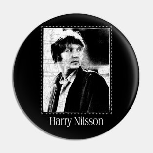 Harry Nilsson \ Original Retro Style Fan Design Pin