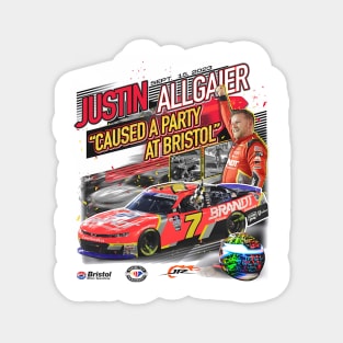 Justin Allgaier JR Food City 300 Race Win Magnet