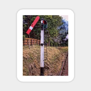 Signal on the North Norfolk Railway Magnet