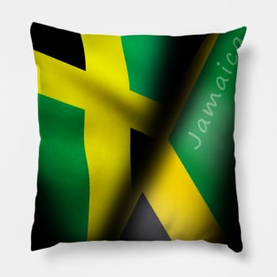 Jamaica Flag Pillow