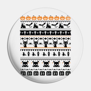 Halloween Sweatshirt - Halloween T Shirts - Halloween Sweater Pin