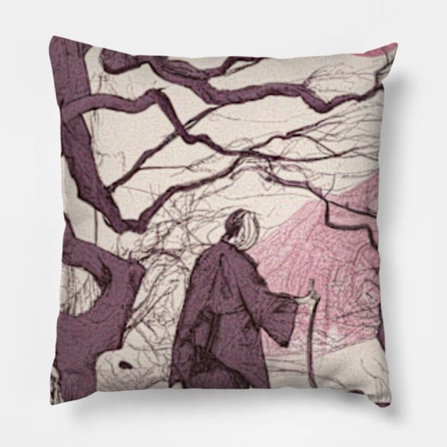 A Dead Forest Pt. II Pillow by Noissymx