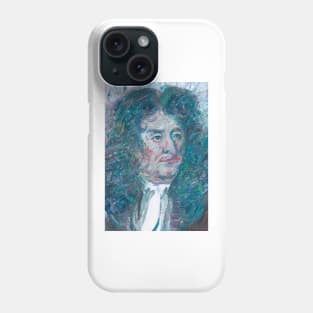 JEAN DE LA FONTAINE oil portrait Phone Case