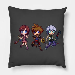 Paopu Trio Chibis Pillow