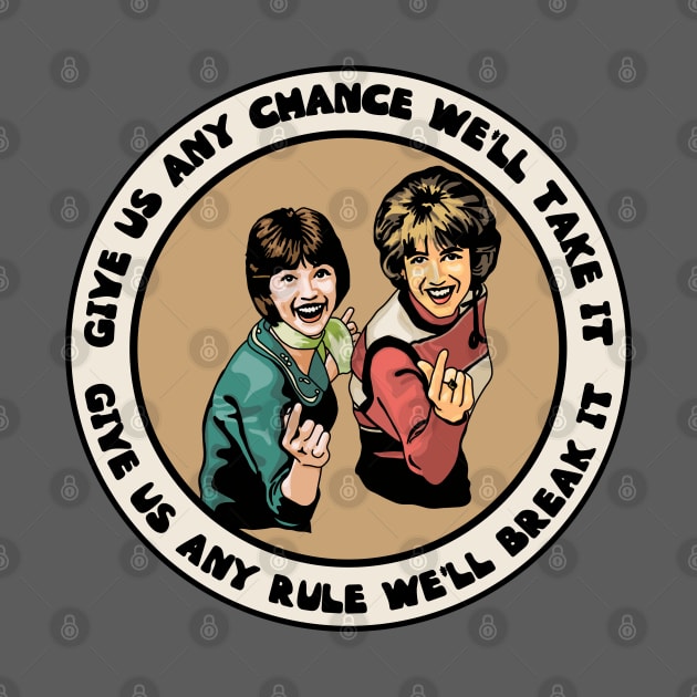 Laverne and Shirley by Slightly Unhinged