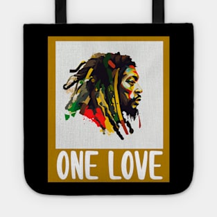 Rasta One Love Reggae Rastafari Tote