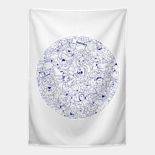 Circle Cute Creators Tapestry