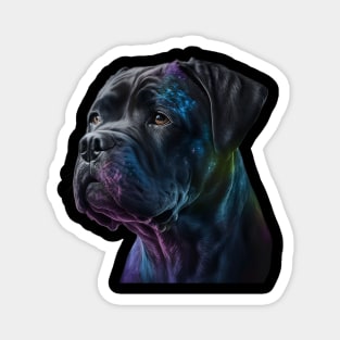 Neon Cane Corso Magnet