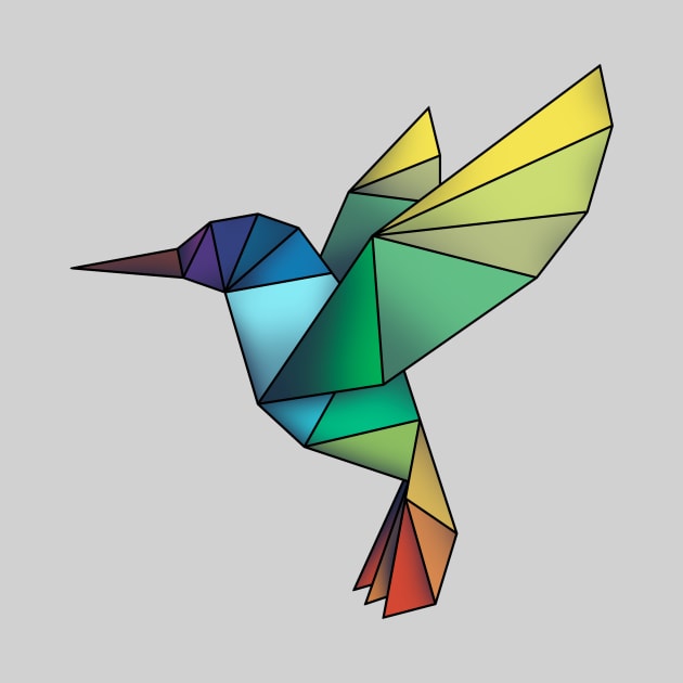 Prisma Hummingbird by rakelittle