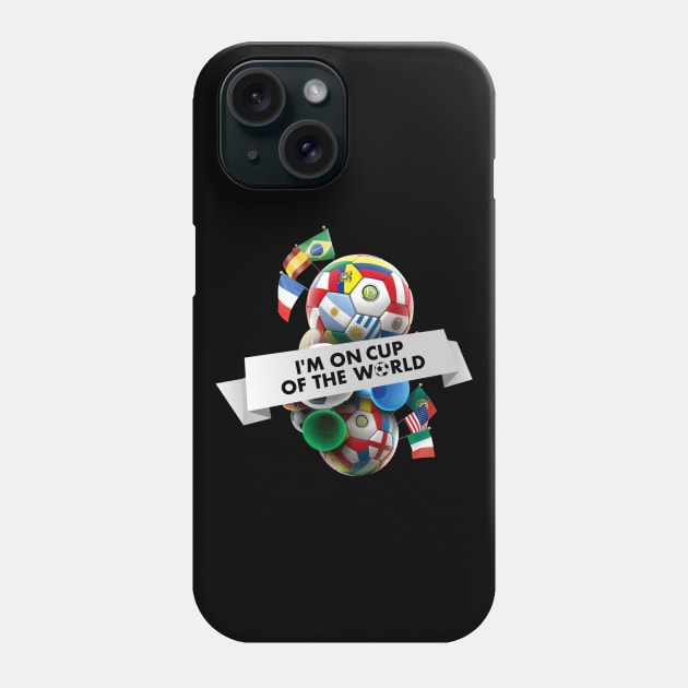 Cup of the World 2022 Phone Case by TheBlackSheep