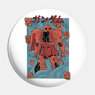 Zaku gundam Pin