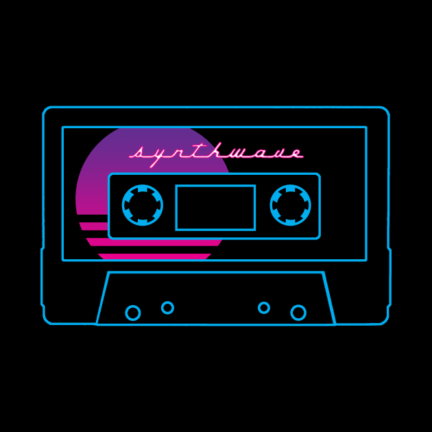 Synthwave Cassette by GloopTrekker