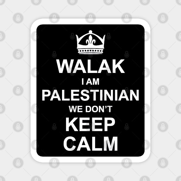 Walak I Am Palestinian Magnet by alawi