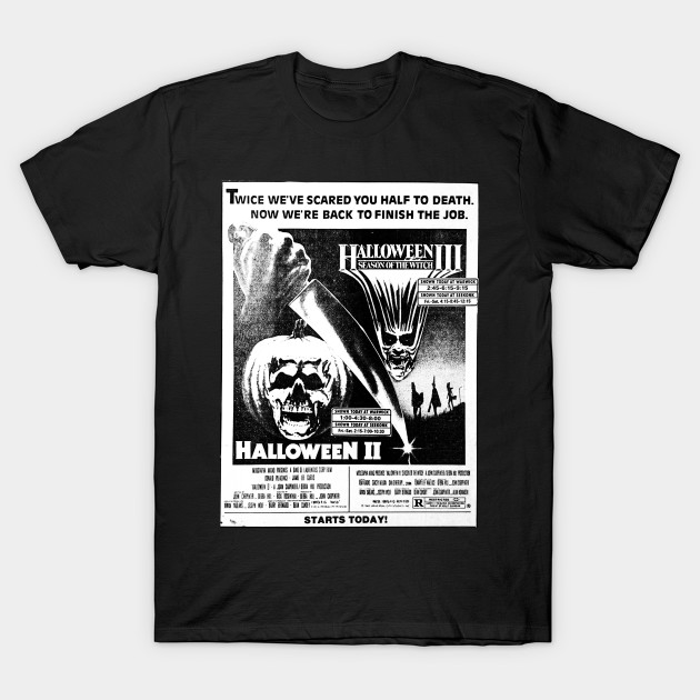 Halloween Ii Iii Horror T Shirt Teepublic