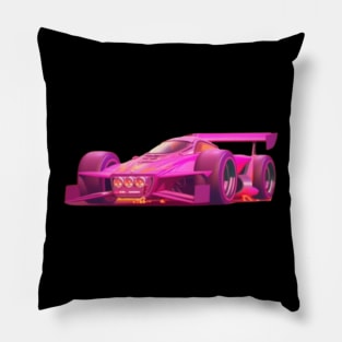 Rally Road Racers Pillow
