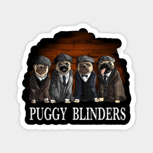 Puggy Blinders Magnet