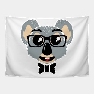 Smart Koala Bear Glasses - Koalafied Teacher Student Gift Tapestry