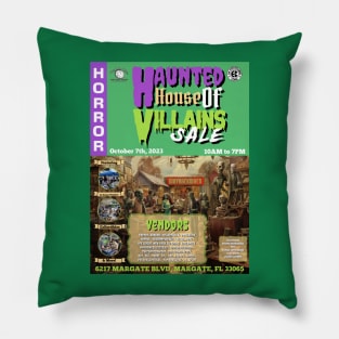 2023 Halloween Vintage Sale Comic Pillow