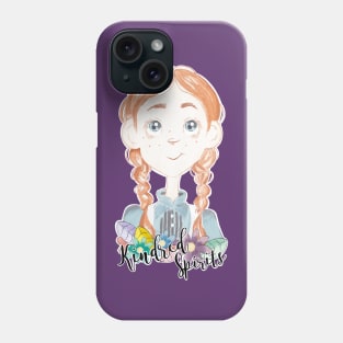 Anne is a kindred spirit - provides scope for the imagination - purple Phone Case