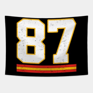 Number 87 Kansas City - Travis Kelce Tapestry