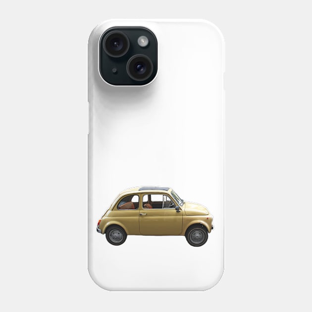 little yellow car Phone Case by mystudiocreate