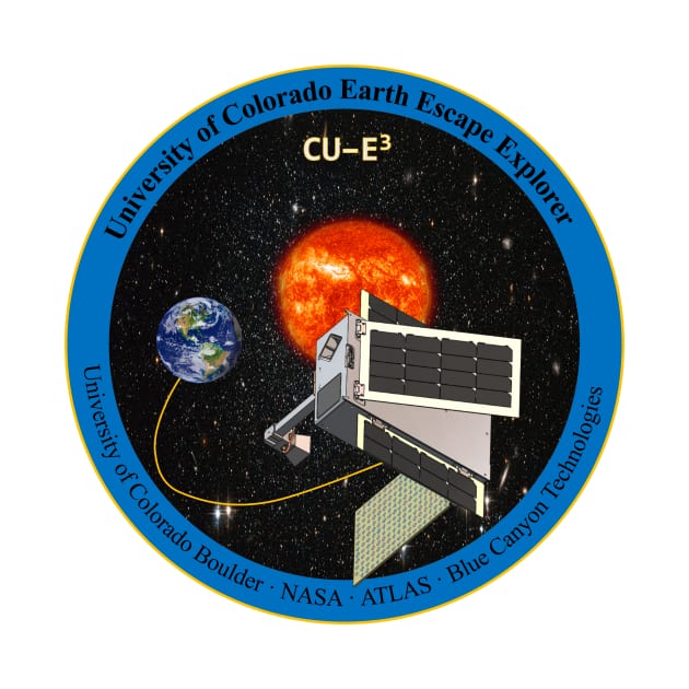 CUE3 Mission Patch by BuffsCubeSat