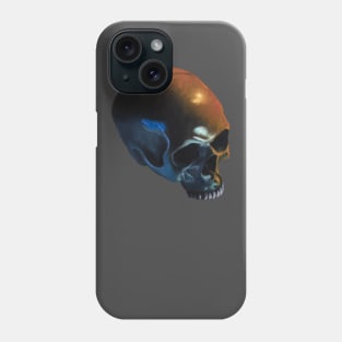 Human skull Phone Case