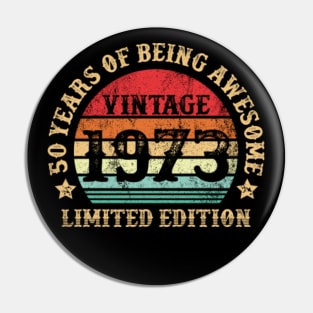 Made In 1973 Floral 50 Year Old 50Th Birthday Gift T Shirts Sold By - Foto 11