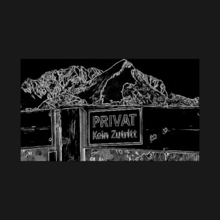 Zugspitzmassiv - Alpspitze, Zugspitze, Wetterstein T-Shirt