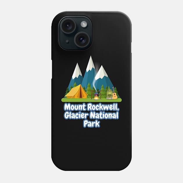 Mount Rockwell, Glacier National Park Phone Case by Canada Cities