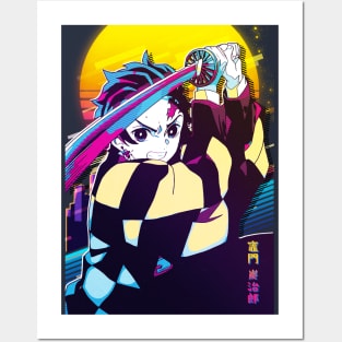 Tanjiro Demon Slayer Kimetsu No Yaiba Anime Poster, Zazzle in 2023