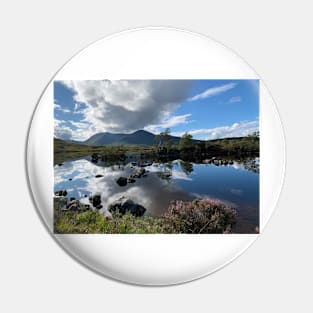 Loch nah Achlaise and Black Mount , the Highlands , Scotland Pin