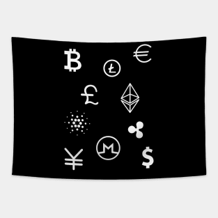 Cryptocurrencies Stonks Tapestry