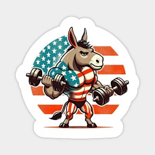 Muscular Donkey Magnet