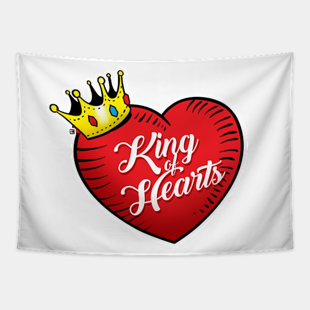 Kings of Hearts Tapestry by btoonz