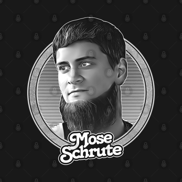 Mose Schrute \/\ Retro Style Fan Artwork by DankFutura