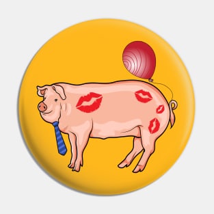 Hogs and kisses and balloons for Valentine day, just for you Pin