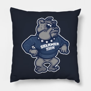 Shermer High Bulldog Mascot Pillow