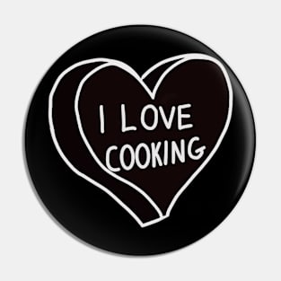 I Love Cooking Pin