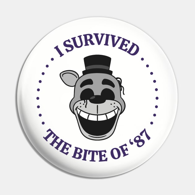 FNAF - Five Nights at Freddy's - the bite of '87 Pin by KUKUL