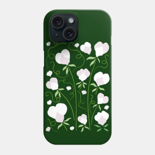 Sweet Pea Flowers Phone Case