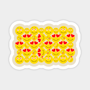 I love emojis Magnet