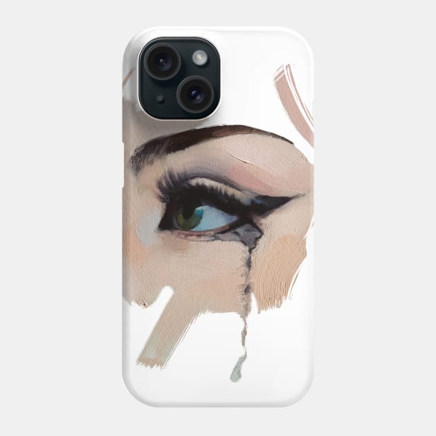 Sentient Eye Phone Case by morse_illustration