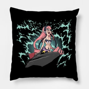 The Gothic Lolita Mermaid Pillow